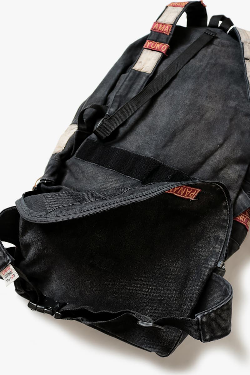 KAPITAL Patchwork Army Rucksack pouch fanny pack backpack military patches functional utility surplus bags accessories Japanese detach