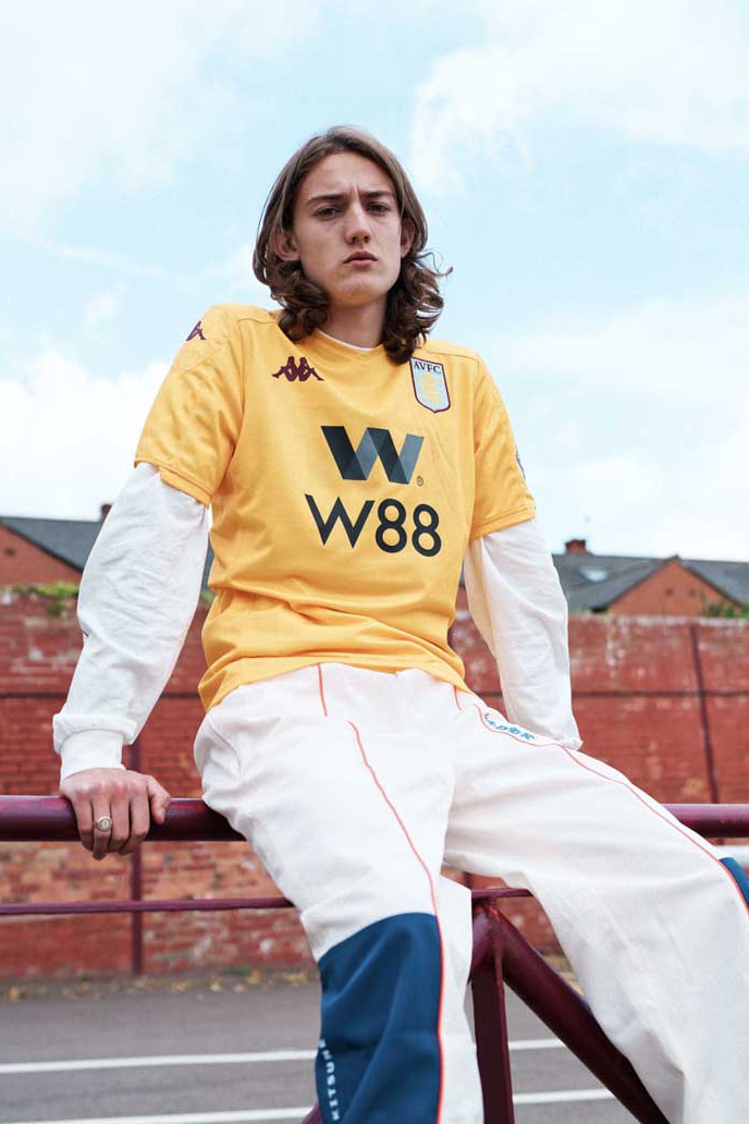 Kappa's 2019/20 Aston Villa Kit Lookbook football soccer jerseys england uk premier league pitch to the streets