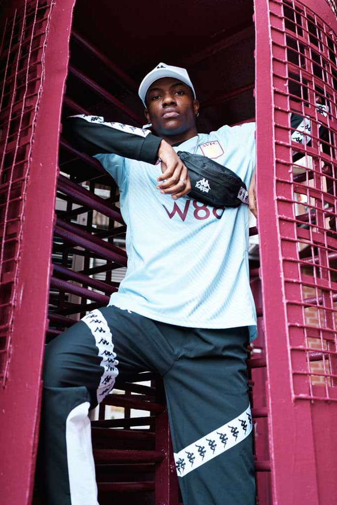 Kappa's 2019/20 Aston Villa Kit Lookbook football soccer jerseys england uk premier league pitch to the streets