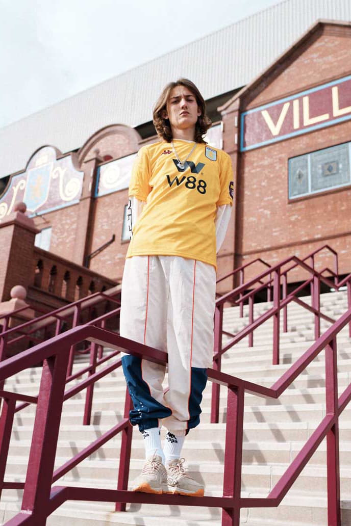 Kappa's 2019/20 Aston Villa Kit Lookbook football soccer jerseys england uk premier league pitch to the streets