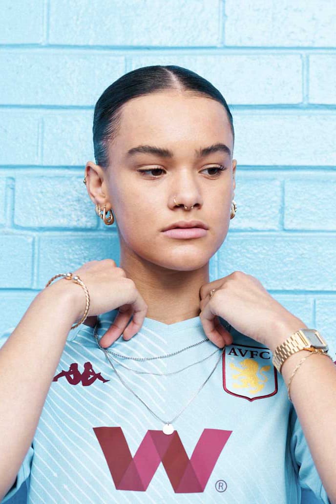 Kappa's 2019/20 Aston Villa Kit Lookbook football soccer jerseys england uk premier league pitch to the streets