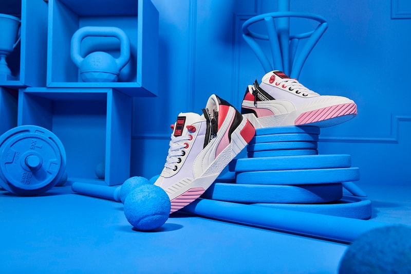 Karl Lagerfeld x PUMA Fall/Winter 2019 Collaboration Collection Sneakers Apparel Footwear Roma CELL Alien Trackpants Track Jacket Hoodies Accessories T-Shirts