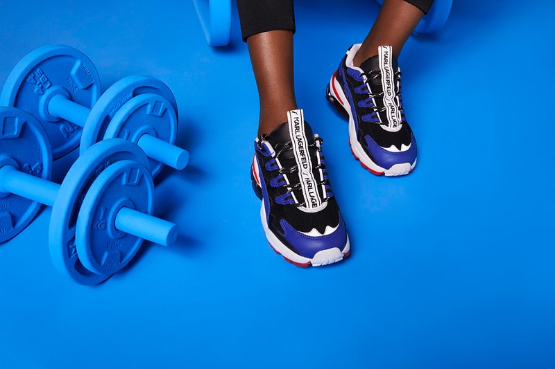 Karl Lagerfeld x PUMA Fall/Winter 2019 Collaboration Collection Sneakers Apparel Footwear Roma CELL Alien Trackpants Track Jacket Hoodies Accessories T-Shirts