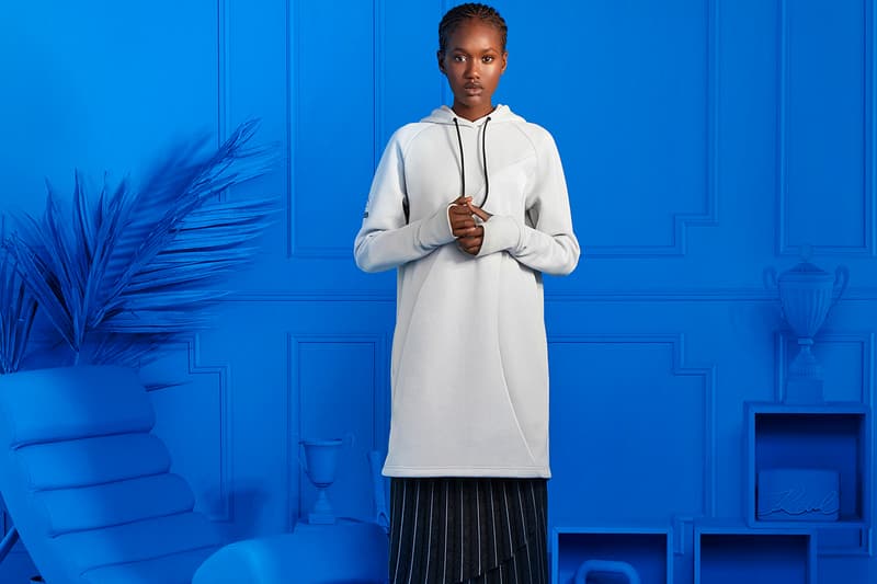 Karl Lagerfeld x PUMA Fall/Winter 2019 Collaboration Collection Sneakers Apparel Footwear Roma CELL Alien Trackpants Track Jacket Hoodies Accessories T-Shirts