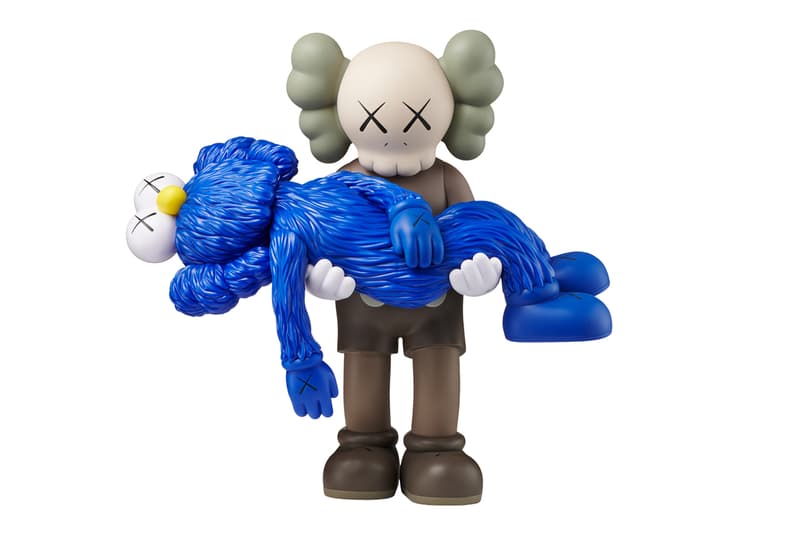 kaws he eats alone exhibition doha fire station museum qatar artworks paintings companion sculptures