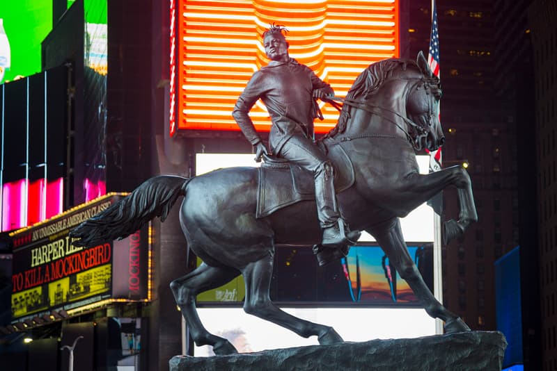 kehinde wiley times square public sculpture confederate monuments rumors of war