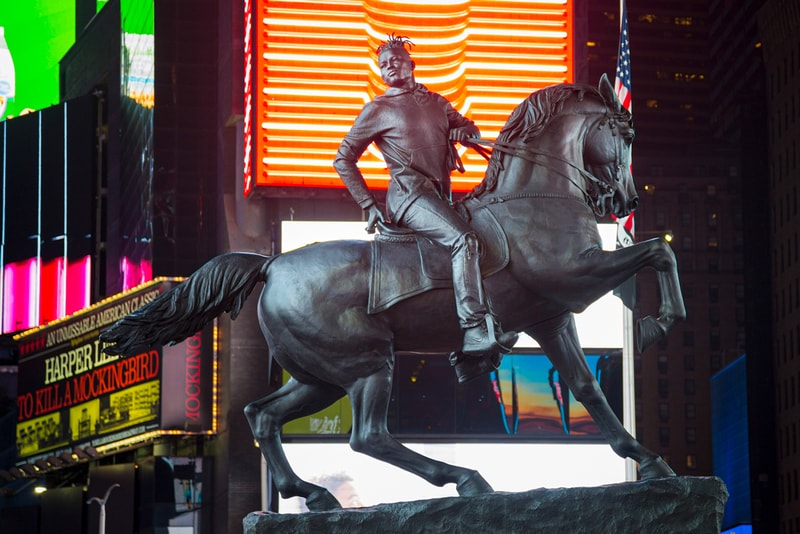 kehinde wiley times square public sculpture confederate monuments rumors of war