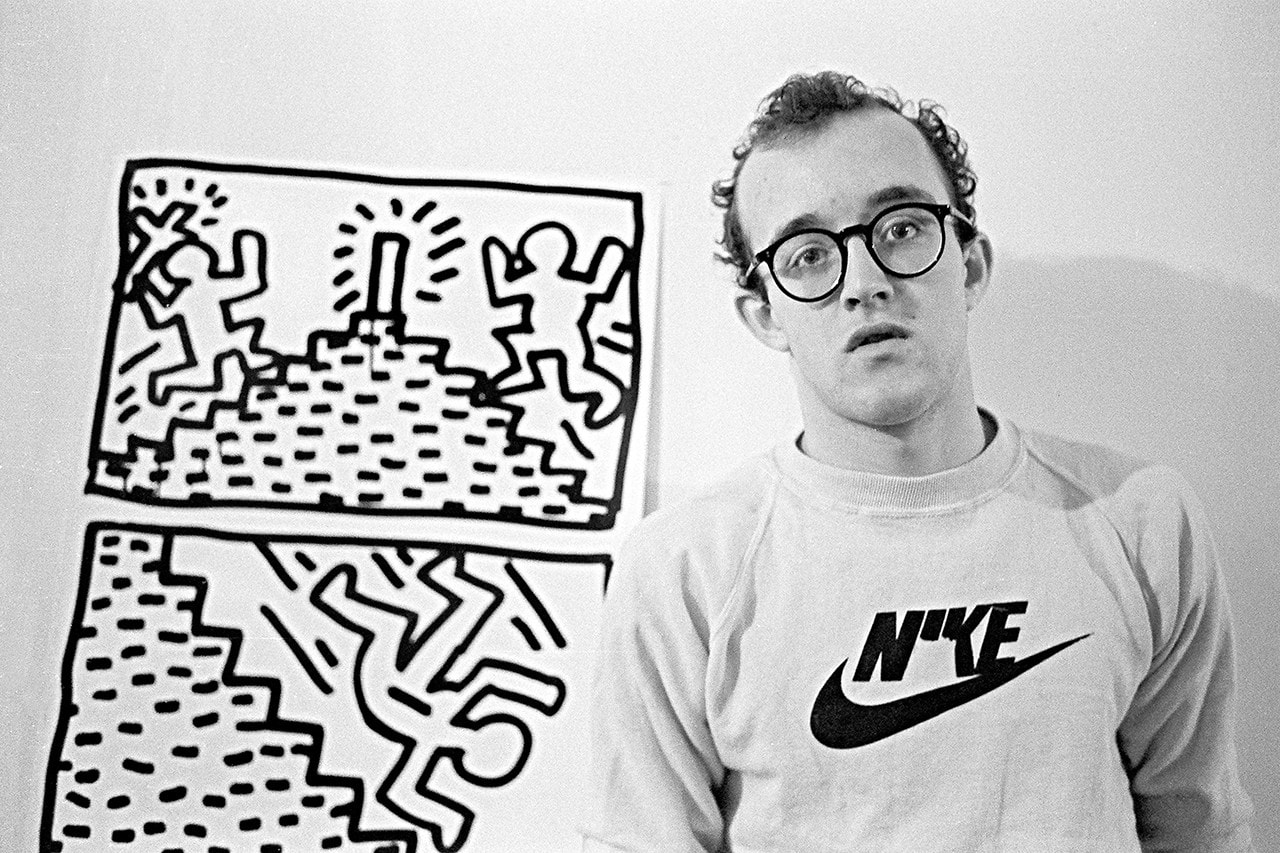 Keith Haring Mural Drawing Series