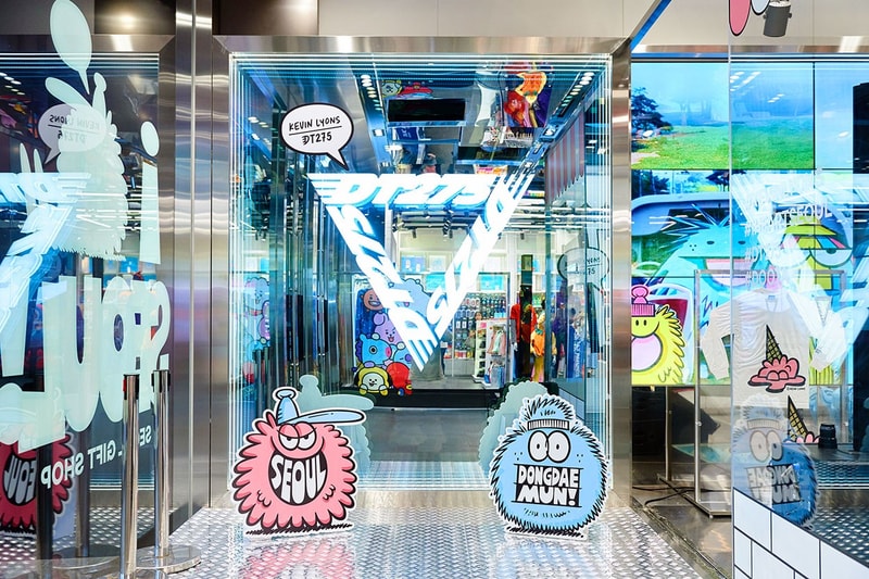 kevin lyons doota mall seoul south korea artworks installations exhibitions collaborations merchandise apparel 