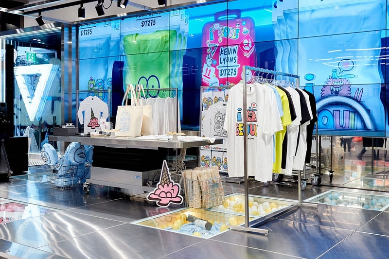 kevin lyons doota mall seoul south korea artworks installations exhibitions collaborations merchandise apparel 