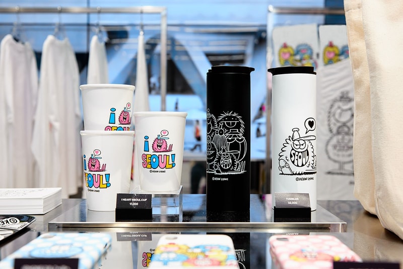 kevin lyons doota mall seoul south korea artworks installations exhibitions collaborations merchandise apparel 