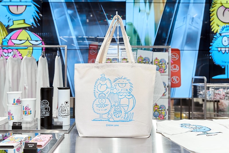 kevin lyons doota mall seoul south korea artworks installations exhibitions collaborations merchandise apparel 