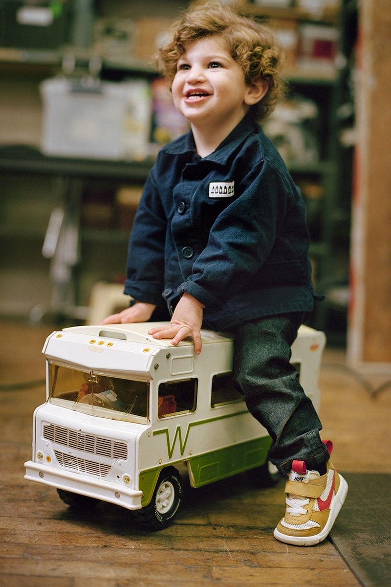 Tom Sachs Nike Mars Yard 2.0 Overshoe Drop Kids Sizing Crib Toddler Space Art Design Velcro Performance
