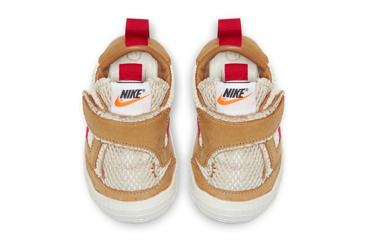 Tom Sachs Nike Mars Yard 2.0 Overshoe Drop Kids Sizing Crib Toddler Space Art Design Velcro Performance