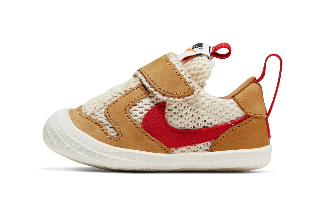 Tom Sachs Nike Mars Yard 2.0 Overshoe Drop Kids Sizing Crib Toddler Space Art Design Velcro Performance