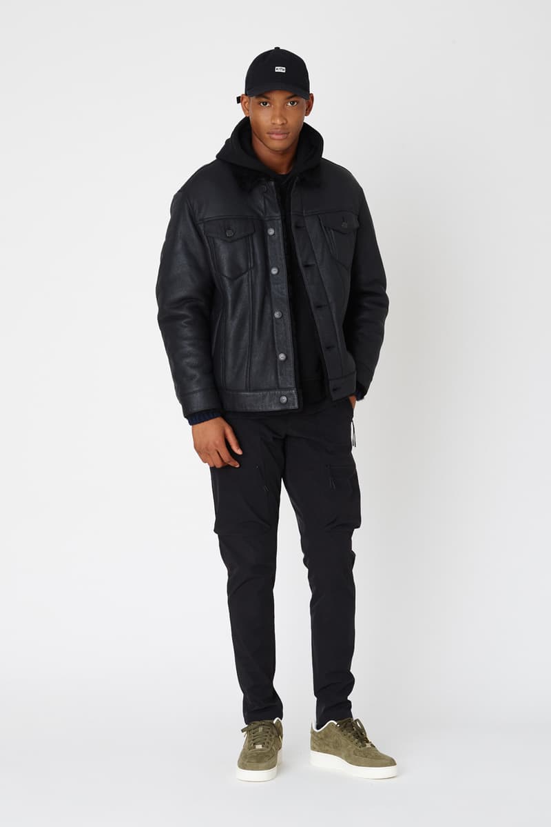 kith fall 2 collection lookbook delivery release date clarks collaboration mercer pant kimono blazer jacket combo knit adam sweatshirts ryan cable knit sweater snow wash corduroy double pocket hoodie laight jacket