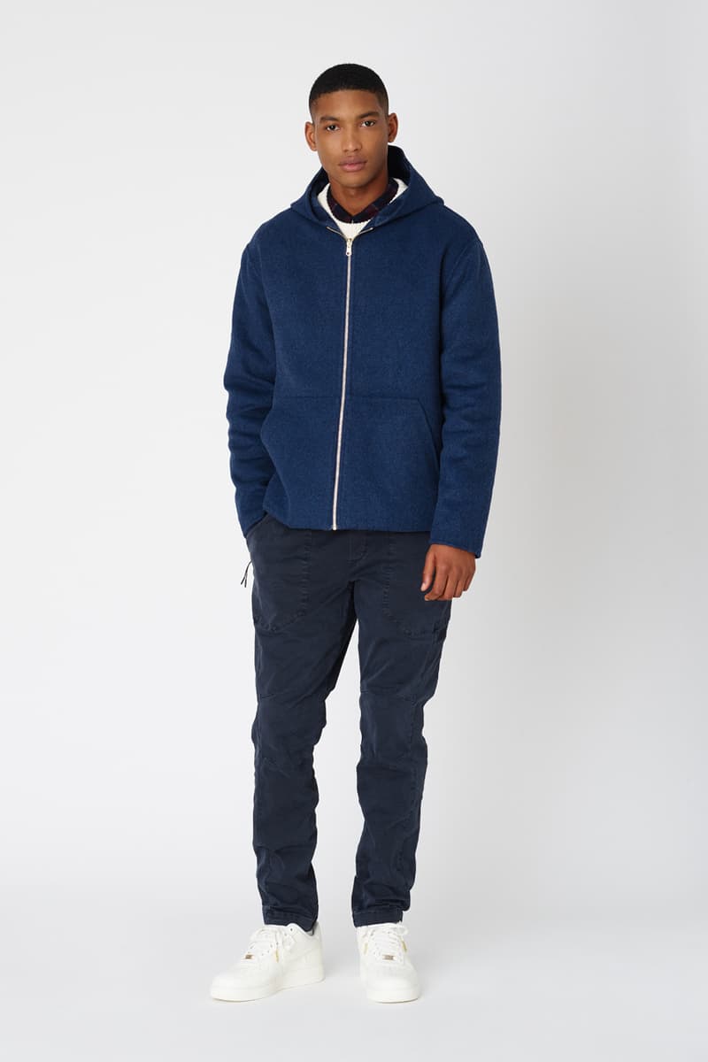 kith fall 2 collection lookbook delivery release date clarks collaboration mercer pant kimono blazer jacket combo knit adam sweatshirts ryan cable knit sweater snow wash corduroy double pocket hoodie laight jacket 