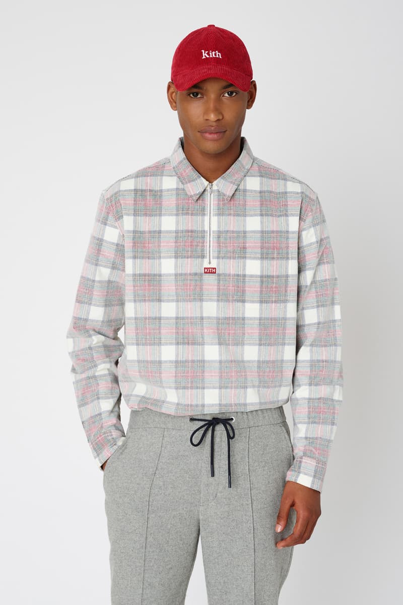 kith fall 2 collection lookbook delivery release date clarks collaboration mercer pant kimono blazer jacket combo knit adam sweatshirts ryan cable knit sweater snow wash corduroy double pocket hoodie laight jacket