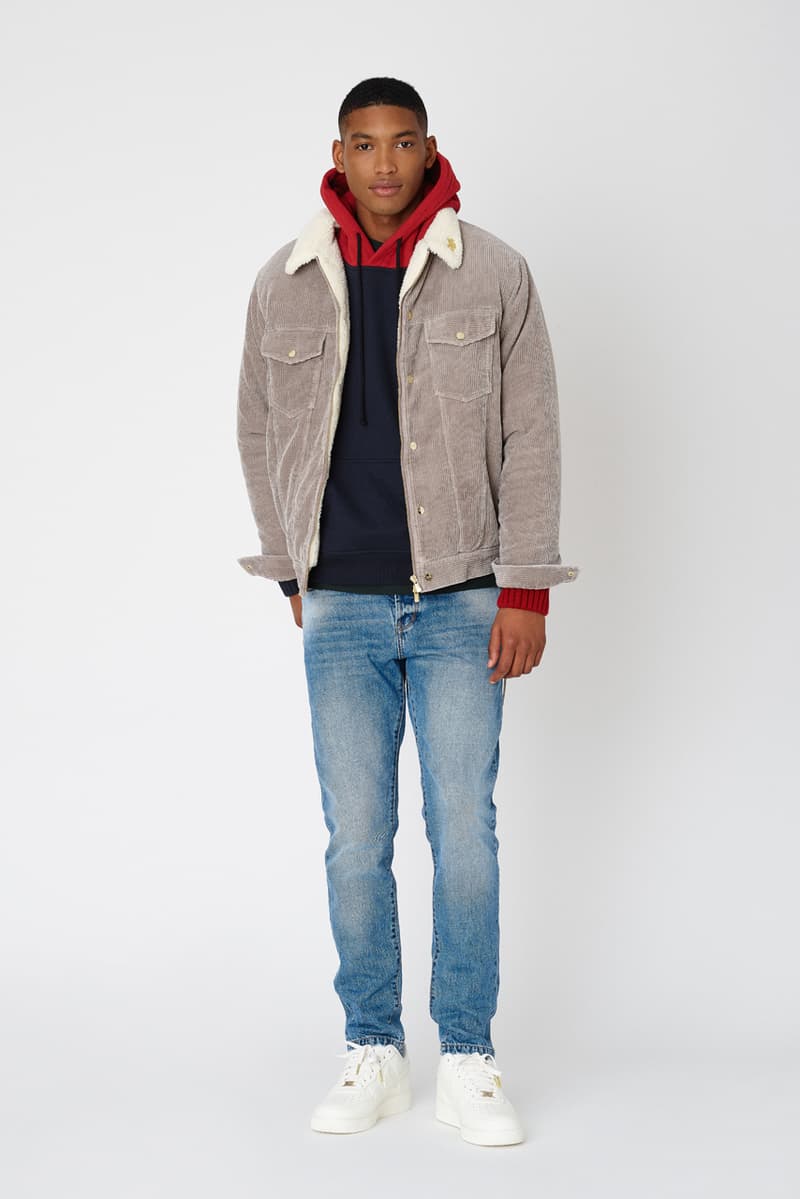 kith fall 2 collection lookbook delivery release date clarks collaboration mercer pant kimono blazer jacket combo knit adam sweatshirts ryan cable knit sweater snow wash corduroy double pocket hoodie laight jacket 