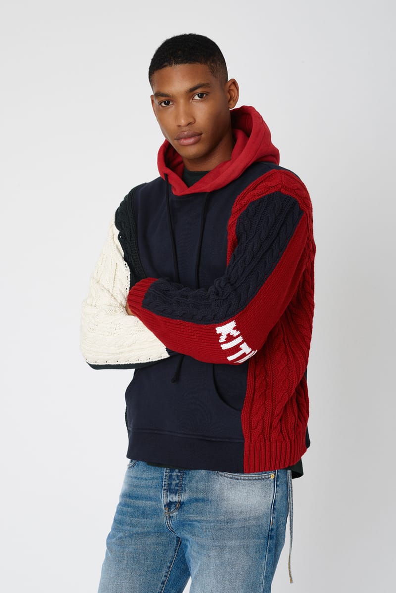 kith adam combo knit pullover