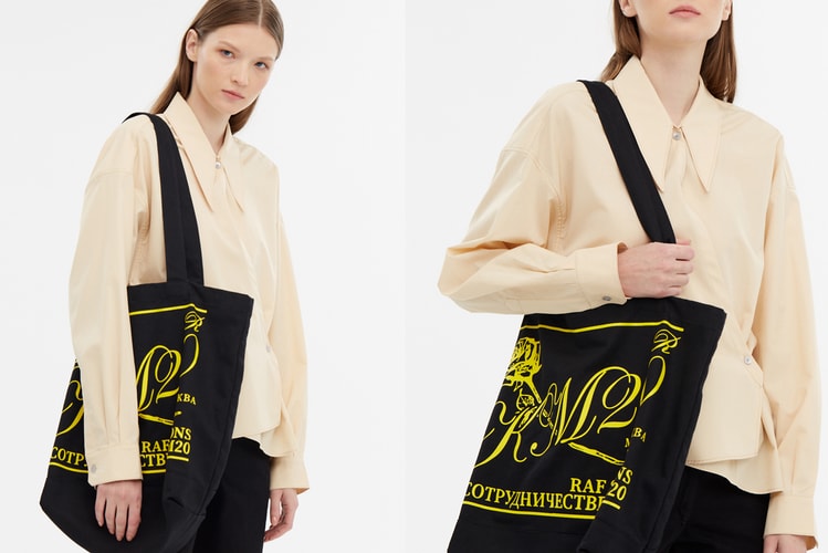 KM20 Drops Exclusive Tote Bag With Raf Simons for 10th Anniversary