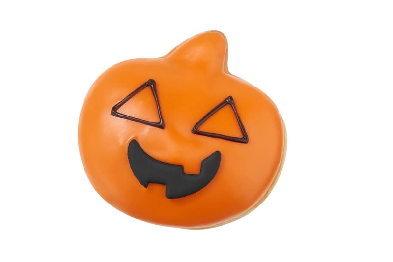 Krispy Kreme Halloween Doughnut Release Information Annoucement Spooky Season Limited Edition Food Treats Tricks Slimed Rings Orange Blackcurrant Candyfloss "Sid the Slime Monster" "Jack O Lantern" "Spooky Sprinkles" "Slime Rings" "Ice Skreme"
