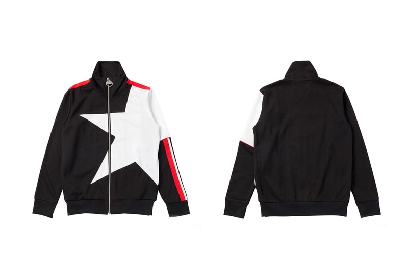 kye onitsuka tiger fw19 collection red whie black gsm game set match track suit pants