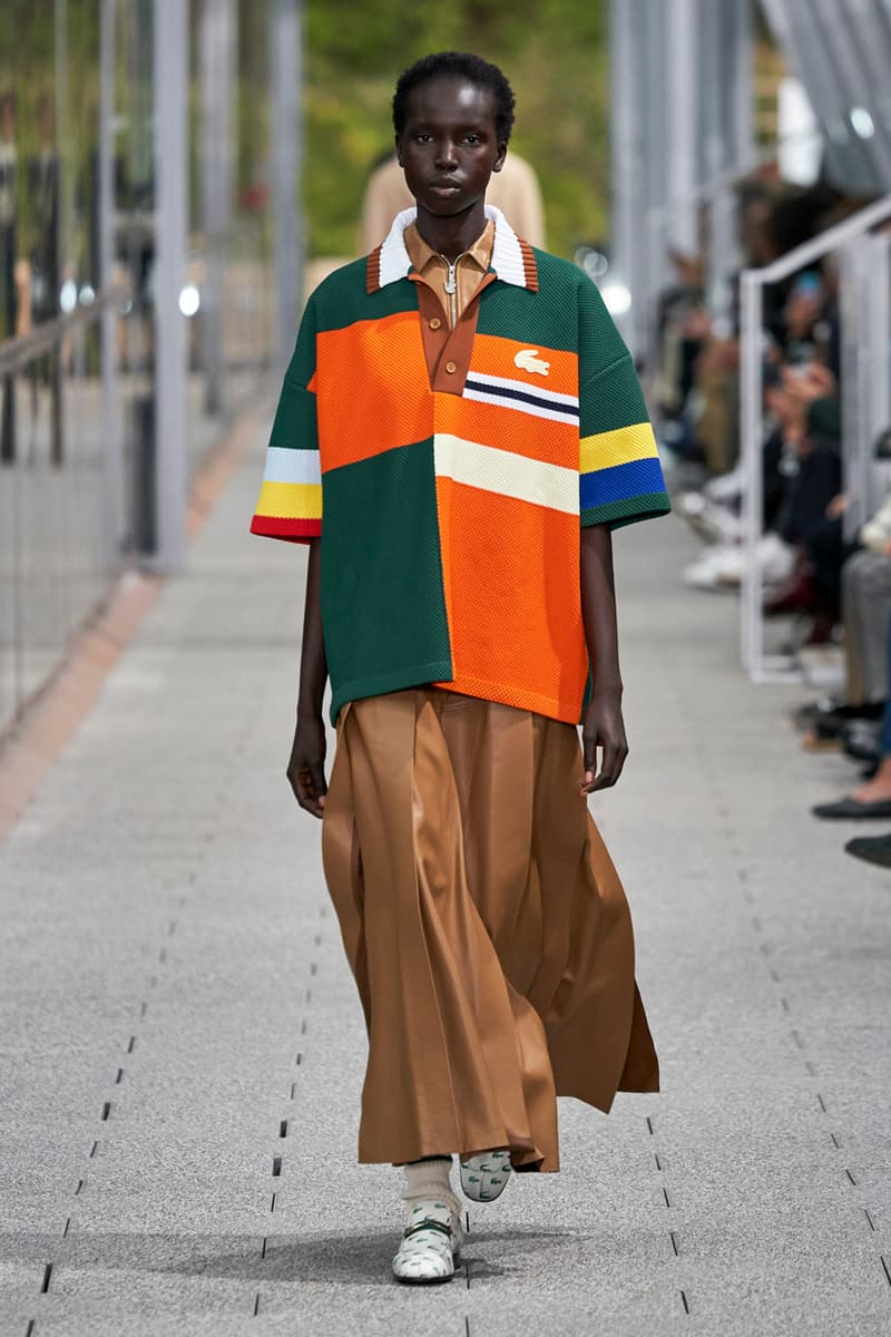 Lacoste 2020 Ready-to-Wear at PFW Hypebeast