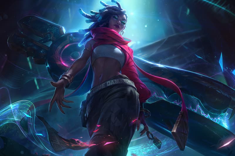 League of Legends 2019 Worlds Opening Ceremony With True Damage hip hop virtual riot games gaming skins Louis Vuitton Nicolas Ghesquiere Becky G Keke Palmer SOYEON (G)I-DLE DUCKWRTH Thutmose