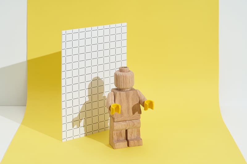 wooden lego man