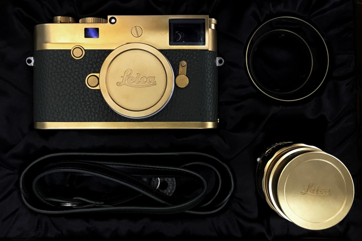 Leica M10-P SC Asset 17 Year Anniversary Release pure brass finish quiet shutter limited edition 30 units three inch touchscreen LCD low noise levels top drawings 24-megapixel full frame CMONS sensor rangefinder camera charcoal green leather