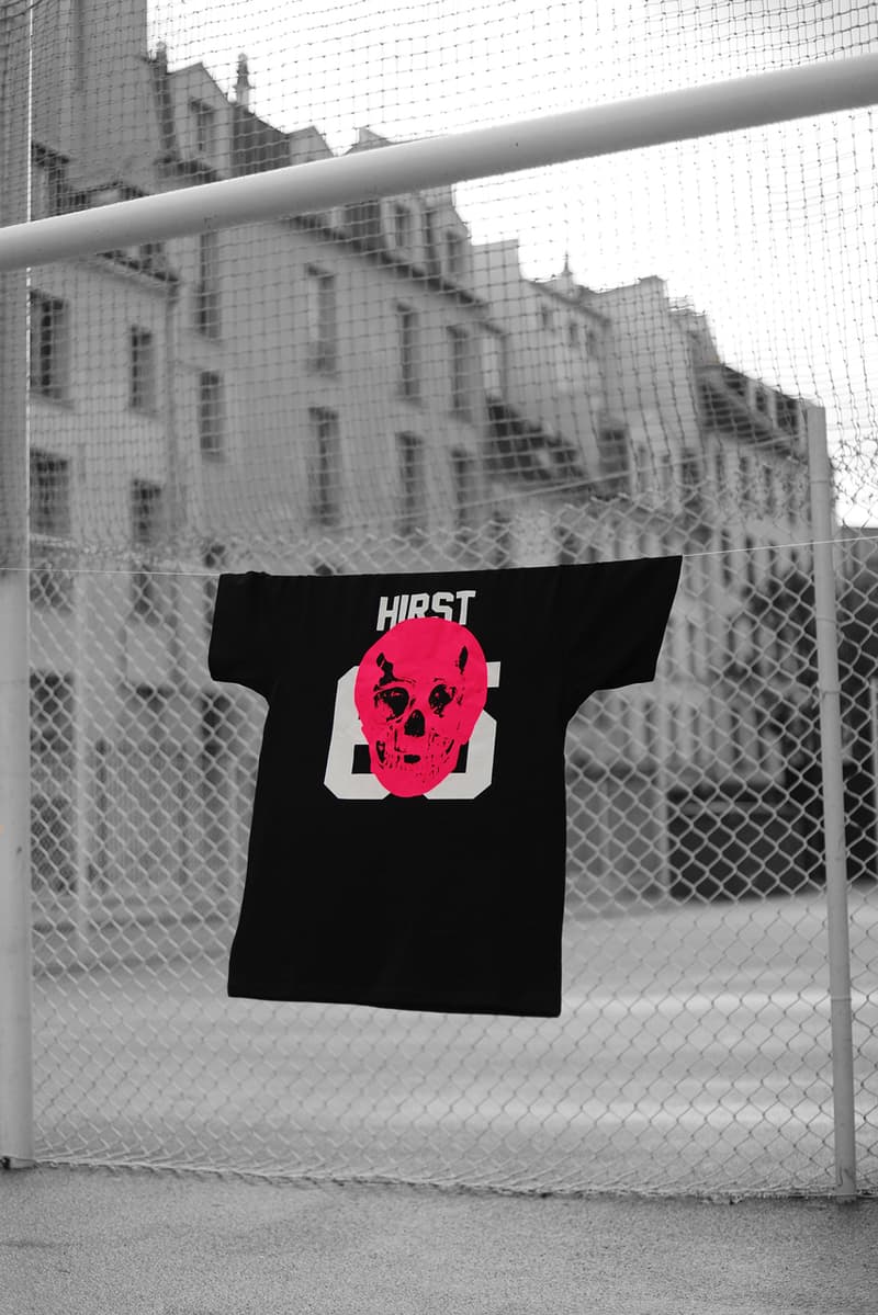 Damien Hirst LES (ART)ISTS SS20 Capsule Collection T-shirts Skulls Jerseys Spots Spin Paintings Red Orange Blue Green Yellow Purple Pink Black White