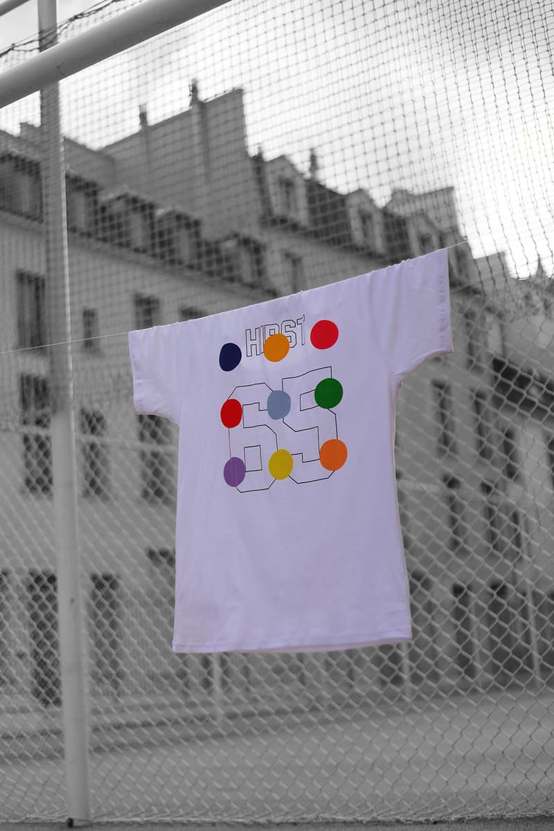 Damien Hirst LES (ART)ISTS SS20 Capsule Collection T-shirts Skulls Jerseys Spots Spin Paintings Red Orange Blue Green Yellow Purple Pink Black White