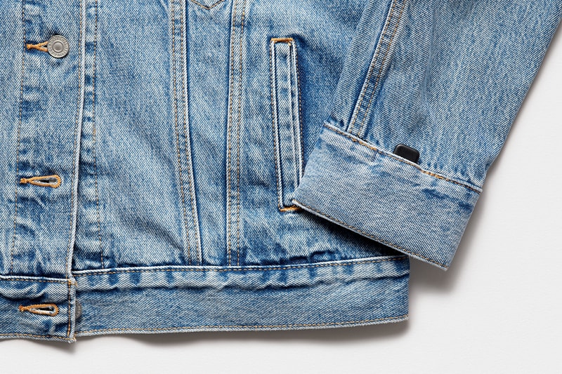 Jacquard by google jacket hi tech high release information smart phone levi's trucker sherpa classic buy cop purchase release information