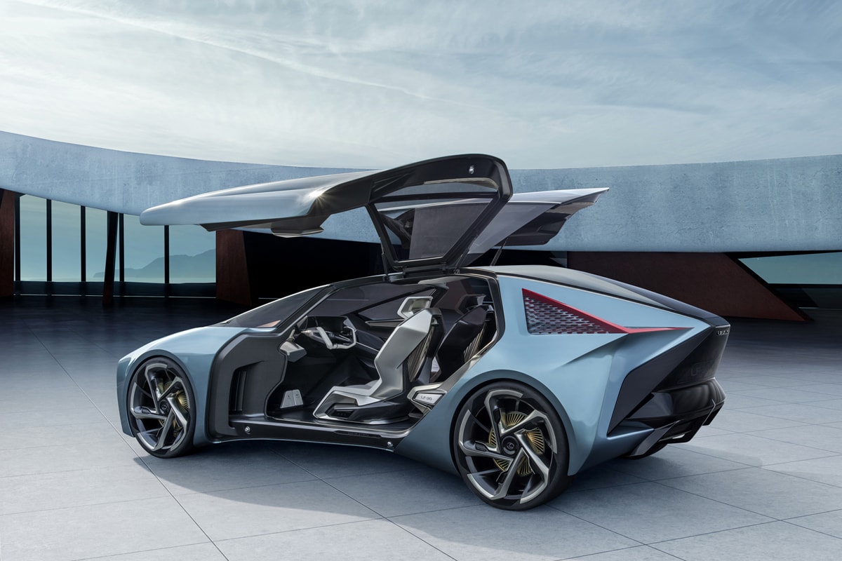 Lexus Unveils Brand First Concept EV LF 30 toyota hybrid production models electric cars vehicles