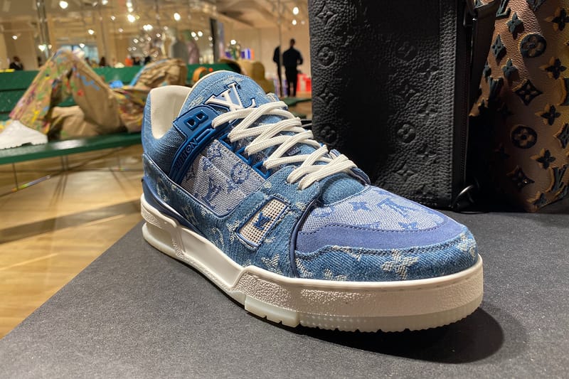 Louis Vuitton Low-Top LV 408 Denim Blue 