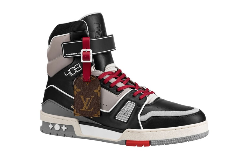 Louis Vuitton Seoul-Exclusive LV 408 Trainer Release Virgil Abloh LV Monogram South Korea Korea Seoul luxury kicks footwear shoes sneakers hi-top 