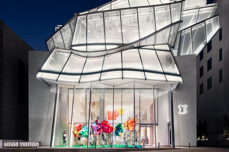 Louis Vuitton Opens Frank Gehry-Designed Seoul Boutique