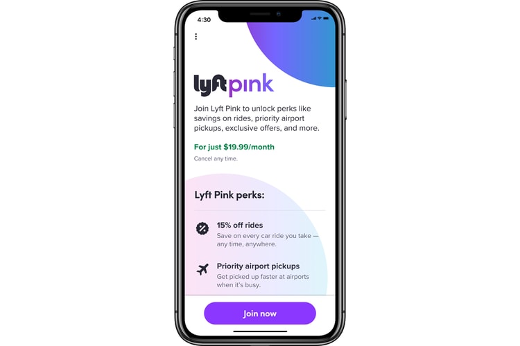 Lyft Announces New Monthly Membership Program, Lyft Pink