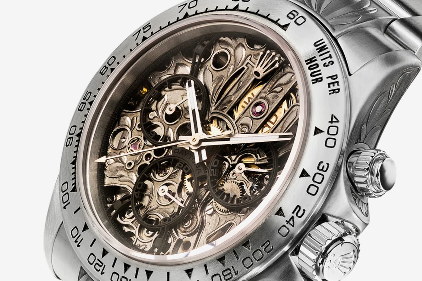Часы MAD Paris Rolex Daytona Openwork SK II Информация о выпуске Дата покупки