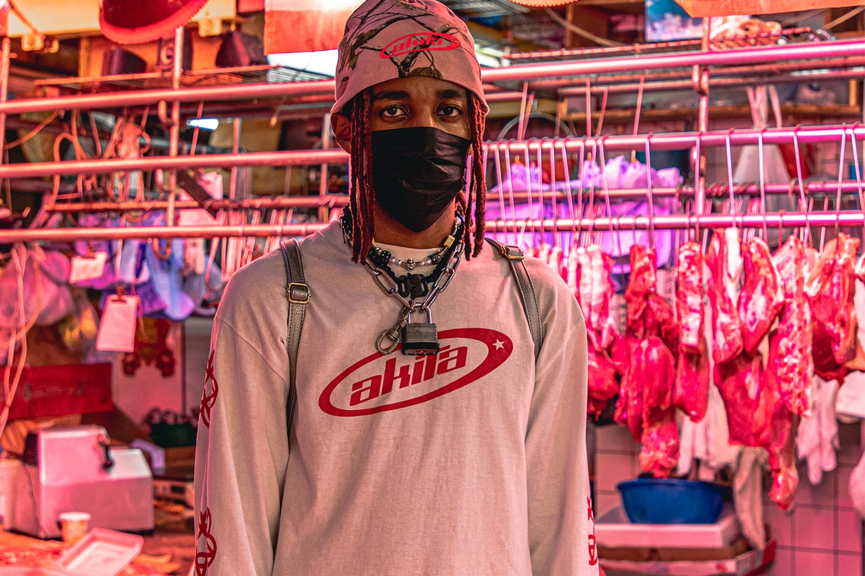 Streetsnaps MadeinTYO DJ Jehmahk Hong Kong China Gluestick Akita Allstars Chanel Comme Des Garcons Jordan Brand 1 Air Salute EVAE Necklace interview style