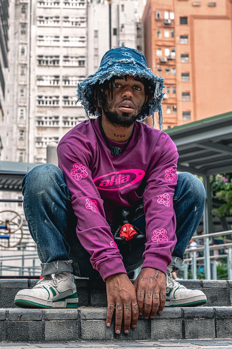 Streetsnaps MadeinTYO DJ Jehmahk Hong Kong China Gluestick Akita Allstars Chanel Comme Des Garcons Jordan Brand 1 Air Salute EVAE Necklace interview style