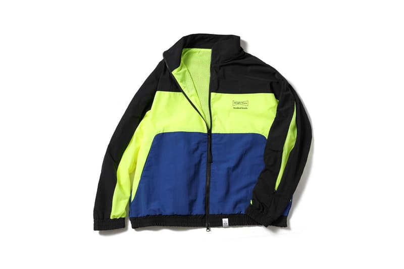 MAGIC STICK x Wasted Youth Capsule Collection Outerwear Zip Up Jacket Windbreaker Track Pants Neon Yellow Blue Black 3M Detailing Release Information First Look Harajuku Day Festival