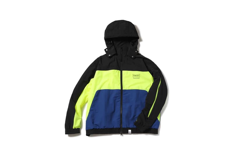 MAGIC STICK x Wasted Youth Capsule Collection Outerwear Zip Up Jacket Windbreaker Track Pants Neon Yellow Blue Black 3M Detailing Release Information First Look Harajuku Day Festival