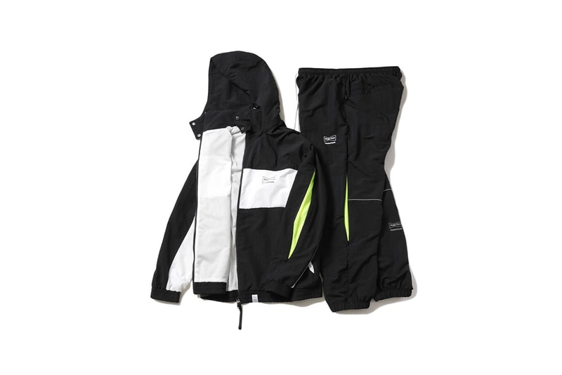 MAGIC STICK x Wasted Youth Capsule Collection Outerwear Zip Up Jacket Windbreaker Track Pants Neon Yellow Blue Black 3M Detailing Release Information First Look Harajuku Day Festival