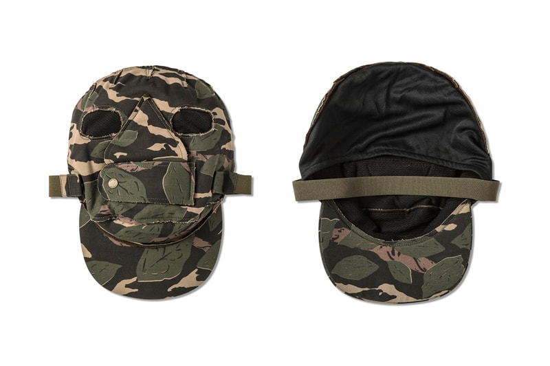 Maharishi Woodland Templar Cap/Mask Release HBX masks Army Cold weather surplus GI US extreme cold military mask camouflage Hardy Blechman