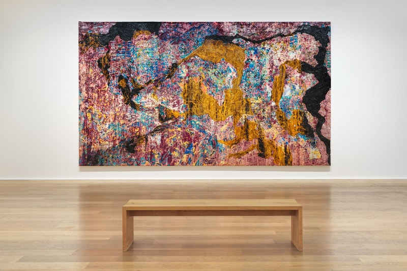 mark bradford cerberus hauser and wirth london paintings 