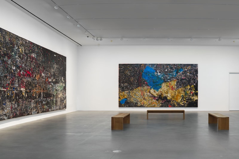 mark bradford cerberus hauser and wirth london paintings 