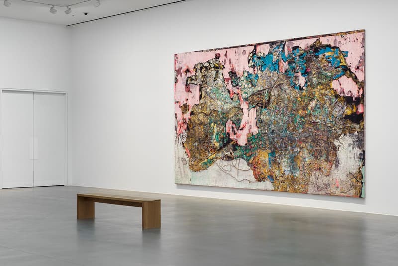 mark bradford cerberus hauser and wirth london paintings 