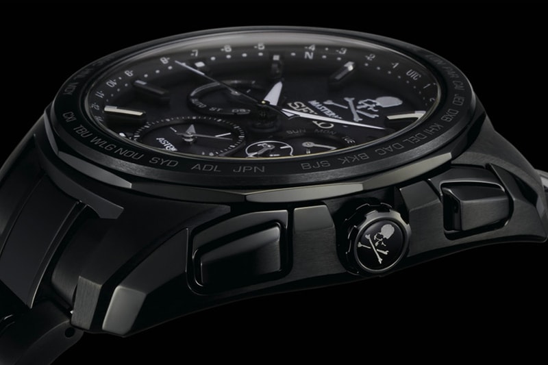 mastermind JAPAN x Seiko Astron Watch Info GBP MMJ japan streetwear black GMT Seiko watches skull tokyo Grand Seiko Sports wristwatch tech Solar  